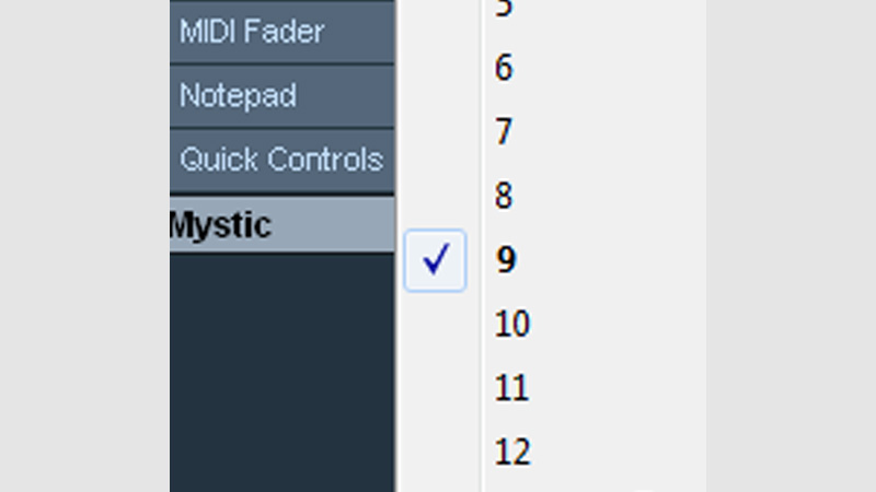 Chọn v&agrave; g&aacute;n k&ecirc;nh MIDI cho nhạc cụ ảo